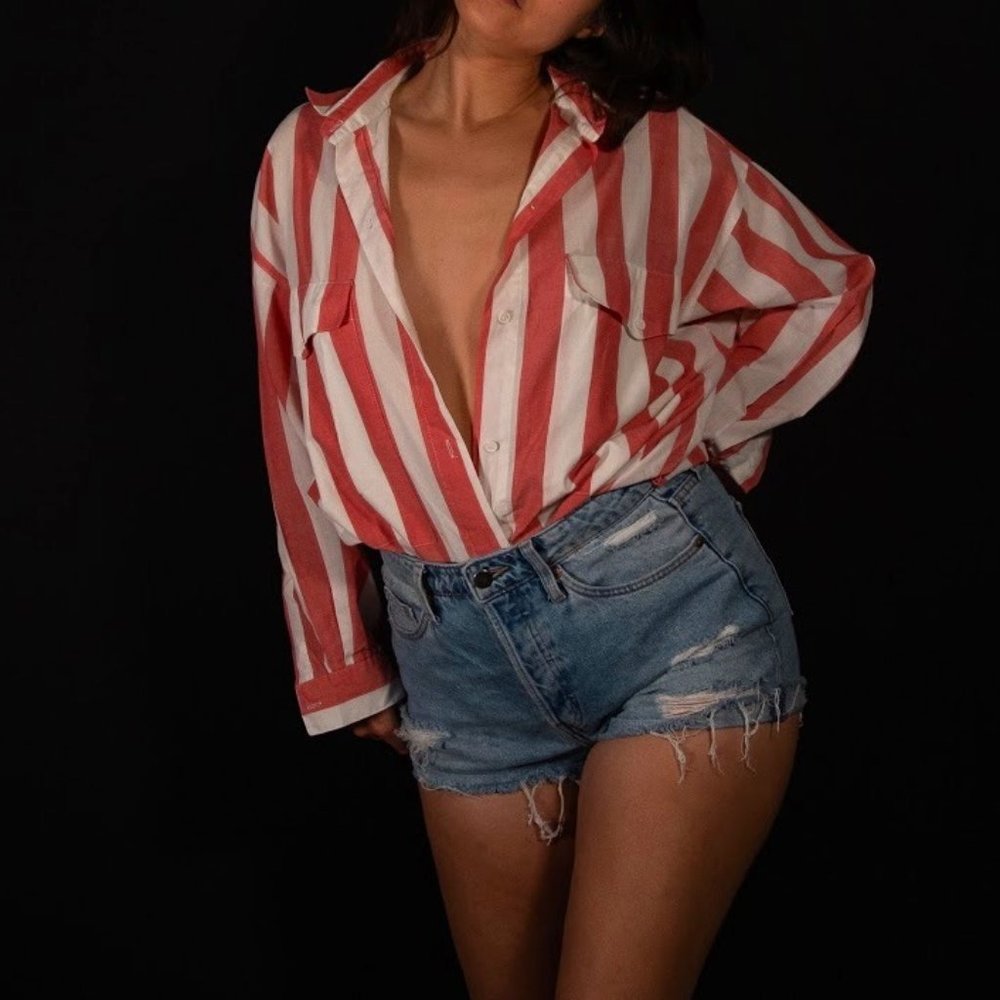 Diane Von Furstenberg Vintage Button Down Blouse